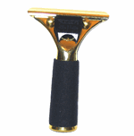 ETTORE - Fensterwischer, Messing, komplett, 25 cm Breite