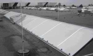 Glare Star / Sonnenschutzfolie Silber f. Polycarbonat, Premium