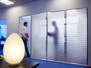 DecoStar / Dekofolie matt, kleine Quadrate klar, Premium