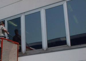 Glare Star / Blendschutzfolie Silber 20 dunkel, Aussen, Standard