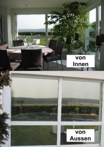 Privacy Star Mirror Ext. / Spion-Spiegelfolie, Aussen - Premium